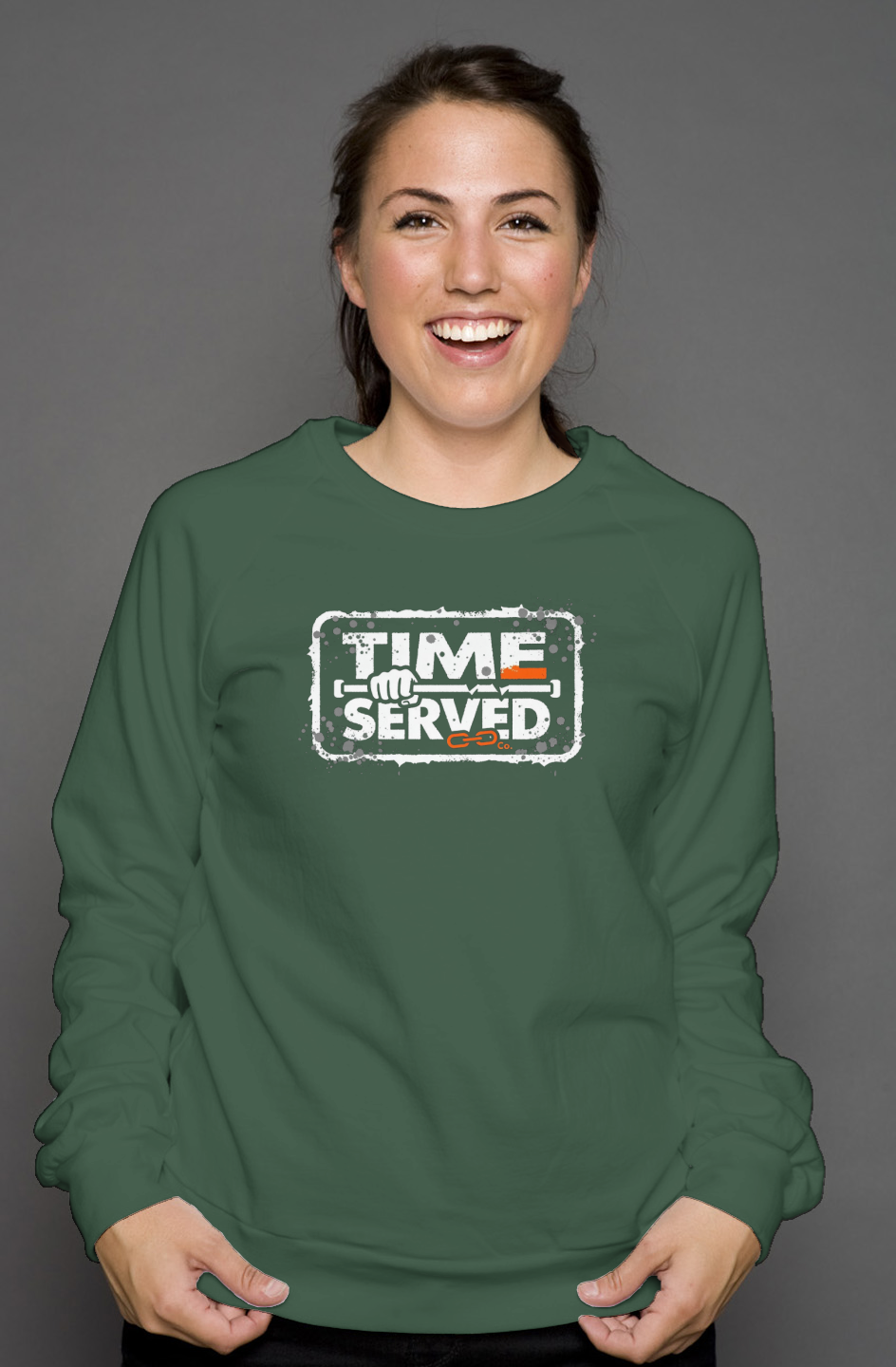 unisex crew neck sweatshirt