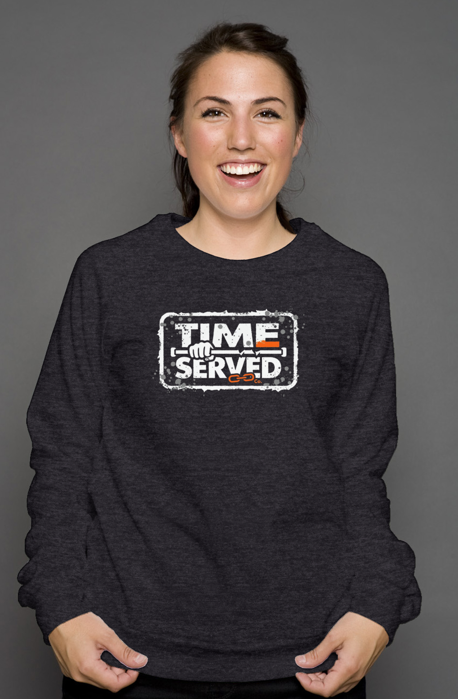 unisex crew neck sweatshirt