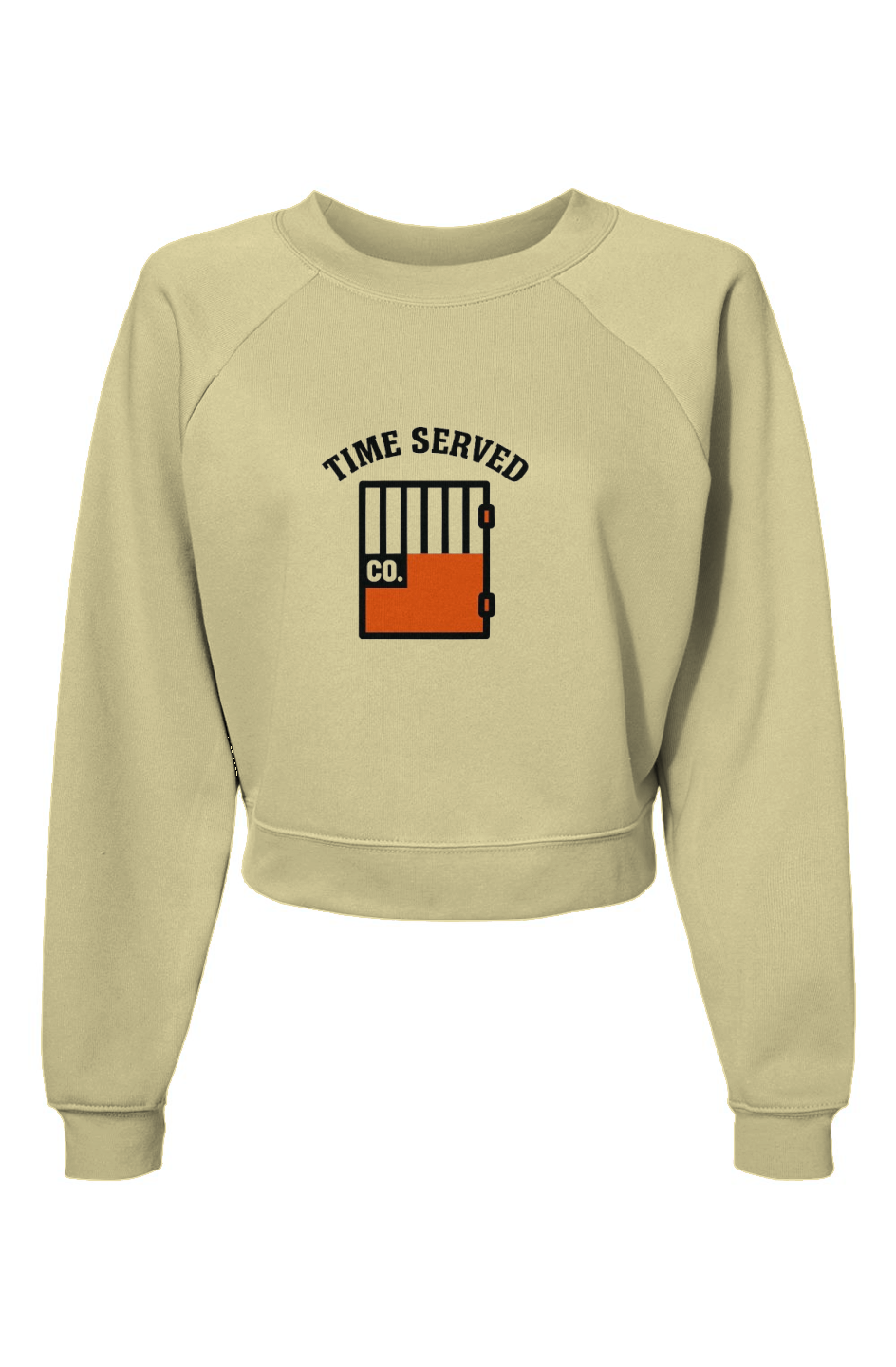 Womens Raglan Pullover Fleece Sweatshirt