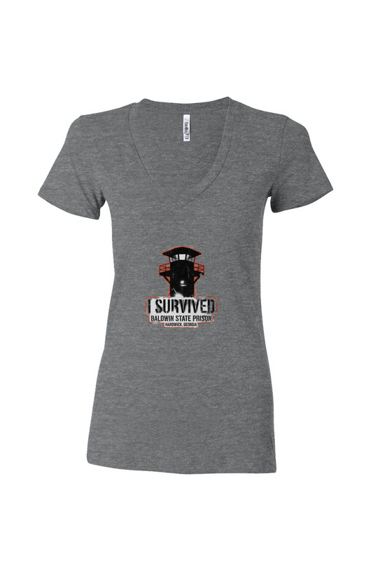 Women’s Triblend Deep V-Neck Tee